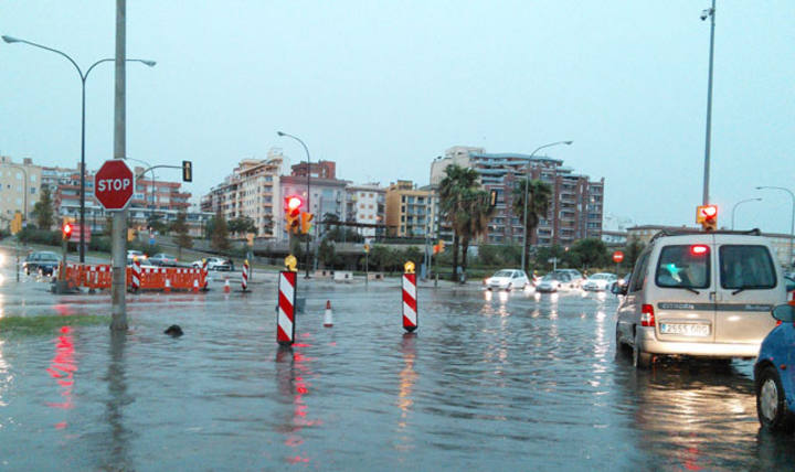 floods in Mallorca, Spain