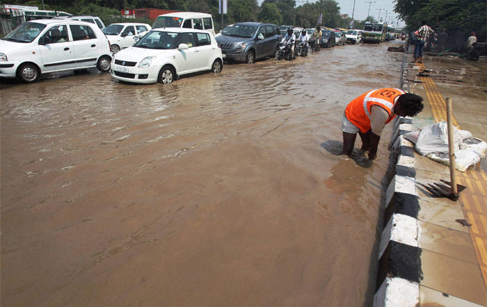 Yamuna river floods