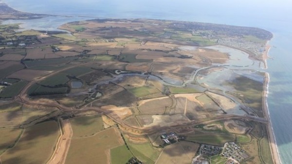 Medmerry flood defences. Photo: Environment Agency