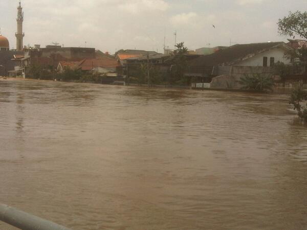 Flooding near the Kp Melayu