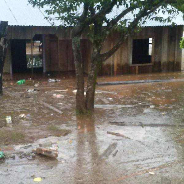 Floods in San Javier, Misiones, Argentina, June 2014. Photo: dania_grisel @ twitter