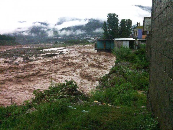 Photo: IFRC / PRCS  Pakistan. Azad Jammu and Kashmir, 2014 A raging River Jhelum in District Bagh as a result of the recent monsoon floods that have severely hit the provinces of Punjab and Gilgit Baltistan, and the state of Azad Jammu and Kashmir.  