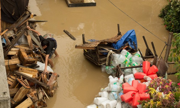 File photo: Floods in Davao City, Philippines, January 2013. Photo credit