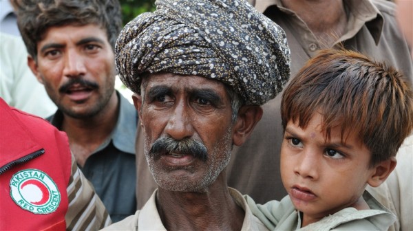 Bashir Ahmed has lost everything as the waters engulfed the village of Jindyana, Jhang District, Sept 2014 Photo: © IFRC