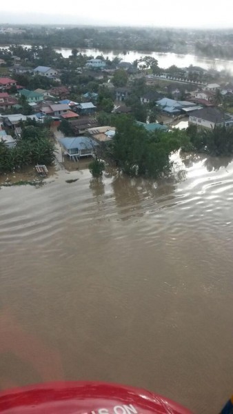 Floods in Sarawak, Malaysia, January 2015. Photo: BOMBA