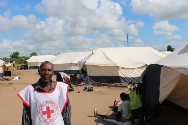 Malawi relief camp - photo: IFRC