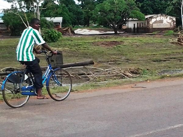 Part of Chingoli Full Primary School in Mulanje which was affected by floods following heavy rains. Photo: Agnes Mizere
