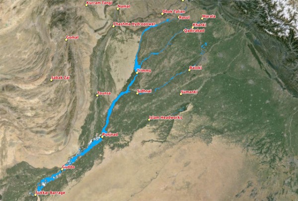 suparco-flood-map-pakistan