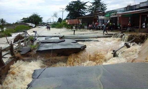 Floods in Aceh, Indonesia, July 2015. Photo: BNPD