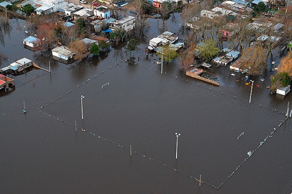 Floods in Durazno, Uruguay, August 2015. Photo: Government of Durazno