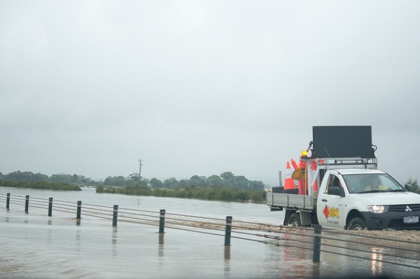 Floods in Victoria, Australia, 2011. Photo: Danielle Martineau, under Creative Commons