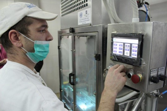 Dairy processing plant in Zenica. Photo: Vanes Pilav/UNDP in BiH