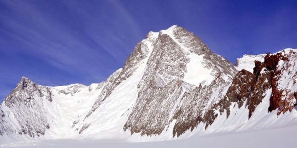 Mount Tyree, in the Ellsworth mountains, is Antarctica’s second highest peak. Image: Christian Stangl via Wikimedia Commons
