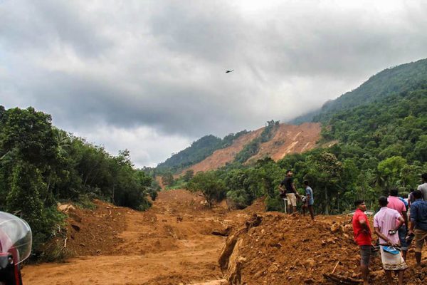 Aranayake landslide disaster. Photo: Sri Lanka Red Cross