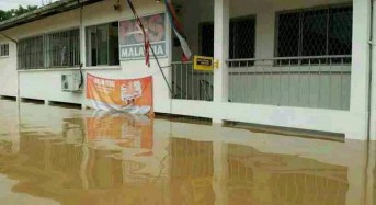 2 Children Die in Sabah Floods, Malaysia