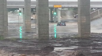 Thunderstorm and Flash Floods in Houston, Texas