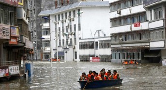 Southern China Floods – 15 Dead, 8 Missing