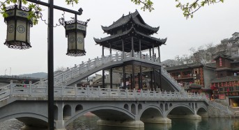 Floods Inundate Fenghuang Ancient Town, China