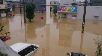 Record Rain Causes Floods in Western and Central Japan