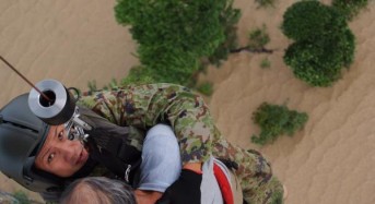 Japan Floods – 7 Dead, 15 Still Missing, 17,000 Homes Flooded