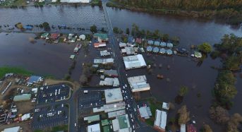 Australia – Evacuations in Tasmania as Huon River Overflows