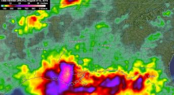 NASA Analyzes Deadly Louisiana Flooding