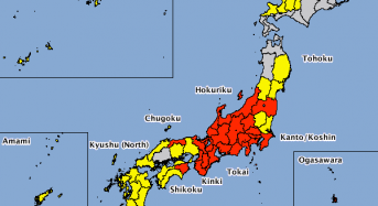 Japan – Typhoon Malakas Causes Severe Flooding