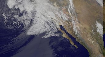 USA – Southern California Storm Seen From Space