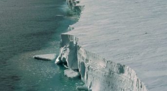 Antarctic Warming Threatens Vast Ice Shelf