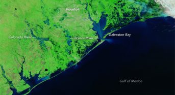 USA – Hurricane Harvey Floods Seen From Space