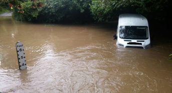 UK – Emergency Rescues After Flash Floods in South West England