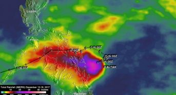 NASA Calculated Philippines Rainfall From Tropical Storm Kai-Tak