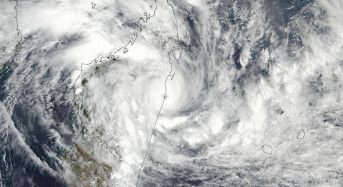 NASA Catches Tropical Cyclone Ava’s Landfall on Madagascar’s Coast