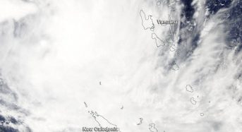 Tropical Cyclone Fehi Causes Flooding in New Caledonia