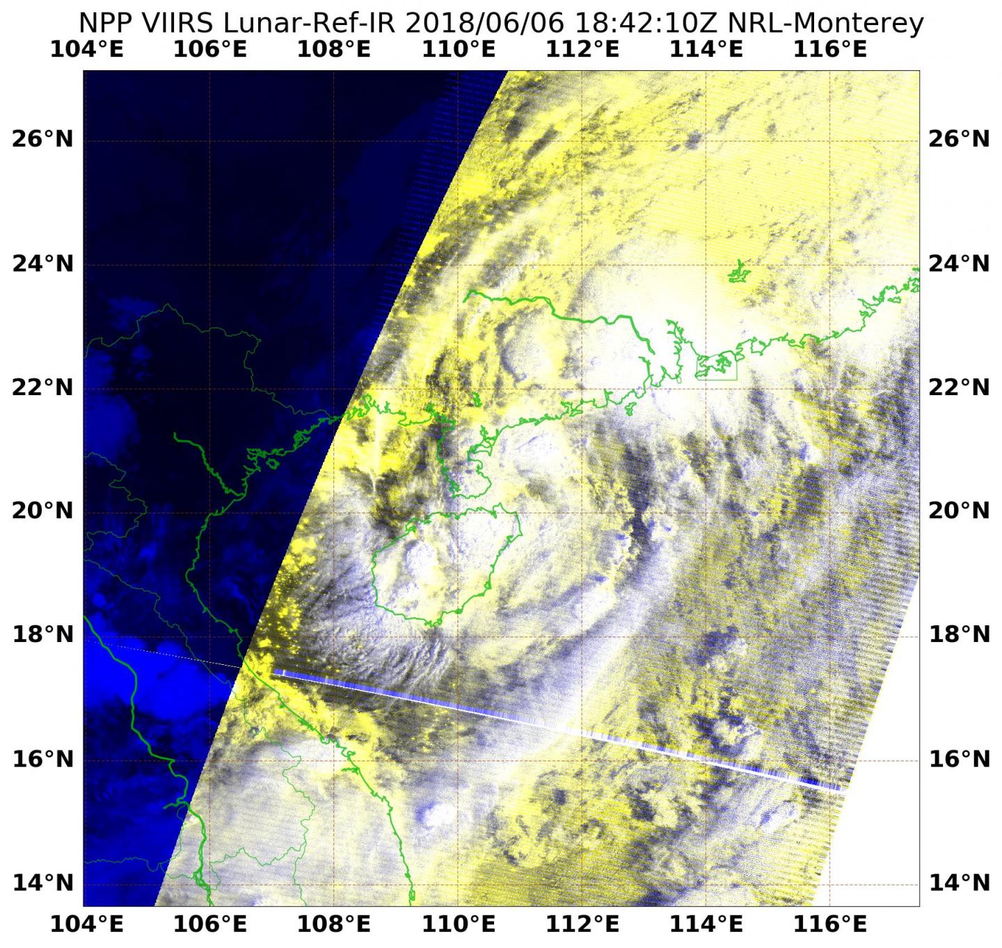 NASA Sees Ewiniar Slide Back Into South China Sea and Strengthen ...
