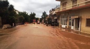 Greece – Floods in Central and Northern Areas After Heavy Rain