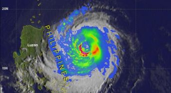 Philippines – Threatening Typhoon Yutu Probed by GPM Satellite