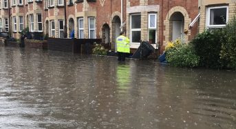 UK – Flash Floods in South West England After 15mm of Rain in 2 Hours