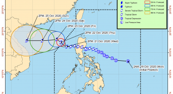 Philippines – Tropical Storm “Saudel” Prompts Evacuations