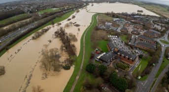 UK – Evacuations and Rescues After Storm Henk Leaves Widespread Flooding